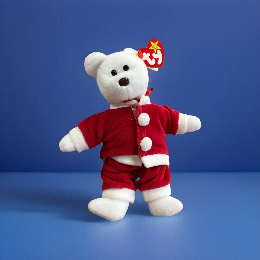 Valentino Ty Bear In Santa Suit
